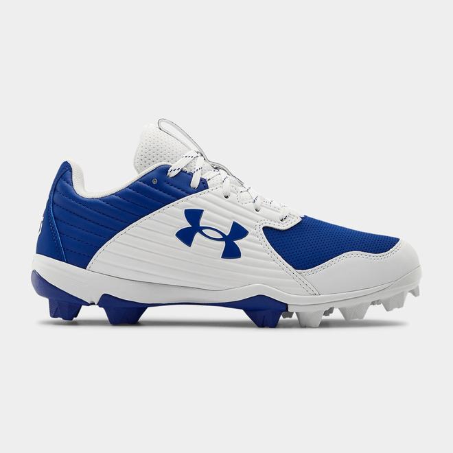 Under Armour Leadoff Low RM - Panske Baseballová Obuv - Kráľovská Modrá/Biele